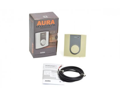 AURA VTC 235 IVORY - простой терморегулятор для теплого пола