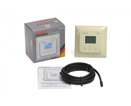 AURA LTC 530 IVORY - электронный терморегулятор для теплого пола