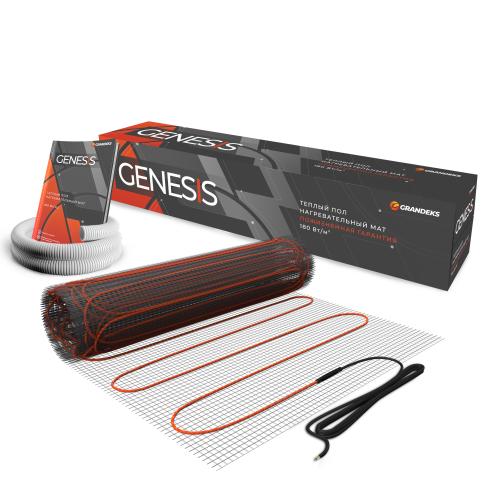 Нагревательный мат для теплого пола Genesis 1440 Вт - 8,0 кв.м