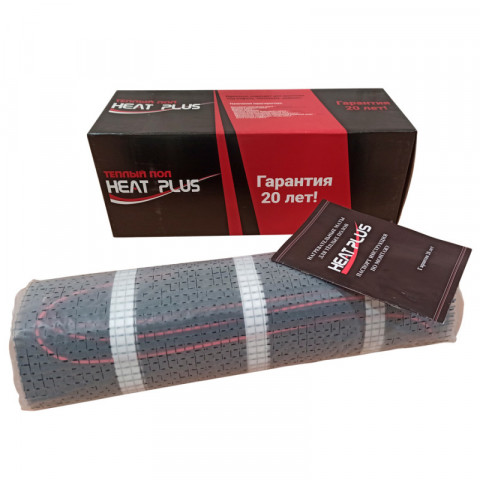 Теплый пол Нагревательный мат Heat Plus 3,0 кв.м