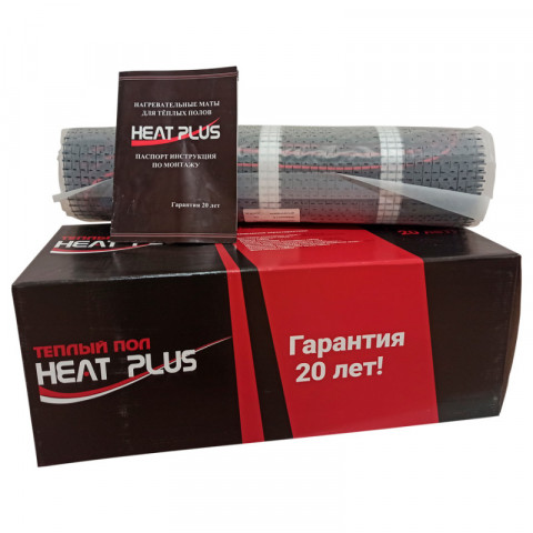 Теплый пол Нагревательный мат Heat Plus 3,0 кв.м