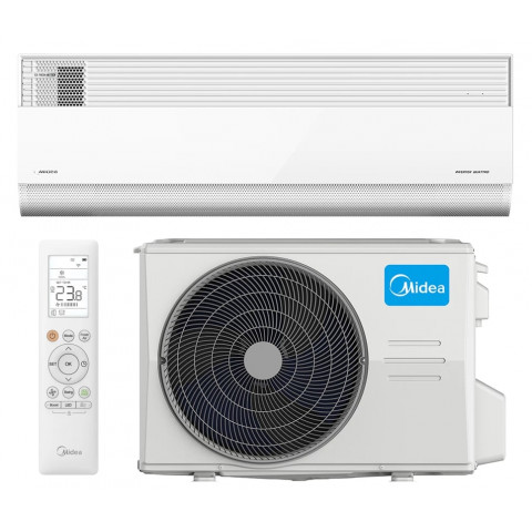 Настенная инверторная сплит-система Midea серии Gaia MSCA1BU-12HRFN8/MOX230-12HFN8-Q/GAIA-D53