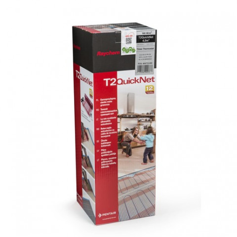 Теплый пол на сетке RAYCHEM T2QuickNet 160W-6,0 кв.м