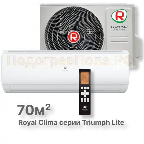 Классическая сплит-система серии TRIUMPH LITE RC-TWL70HN