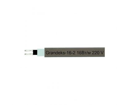 Саморегулирующийся кабель Grandeks-16-2, 16w