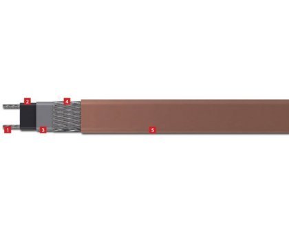 Саморегулирующийся нагревательный кабель 15 НТМ 2-ВТ (15 ФСМ 2-СT)