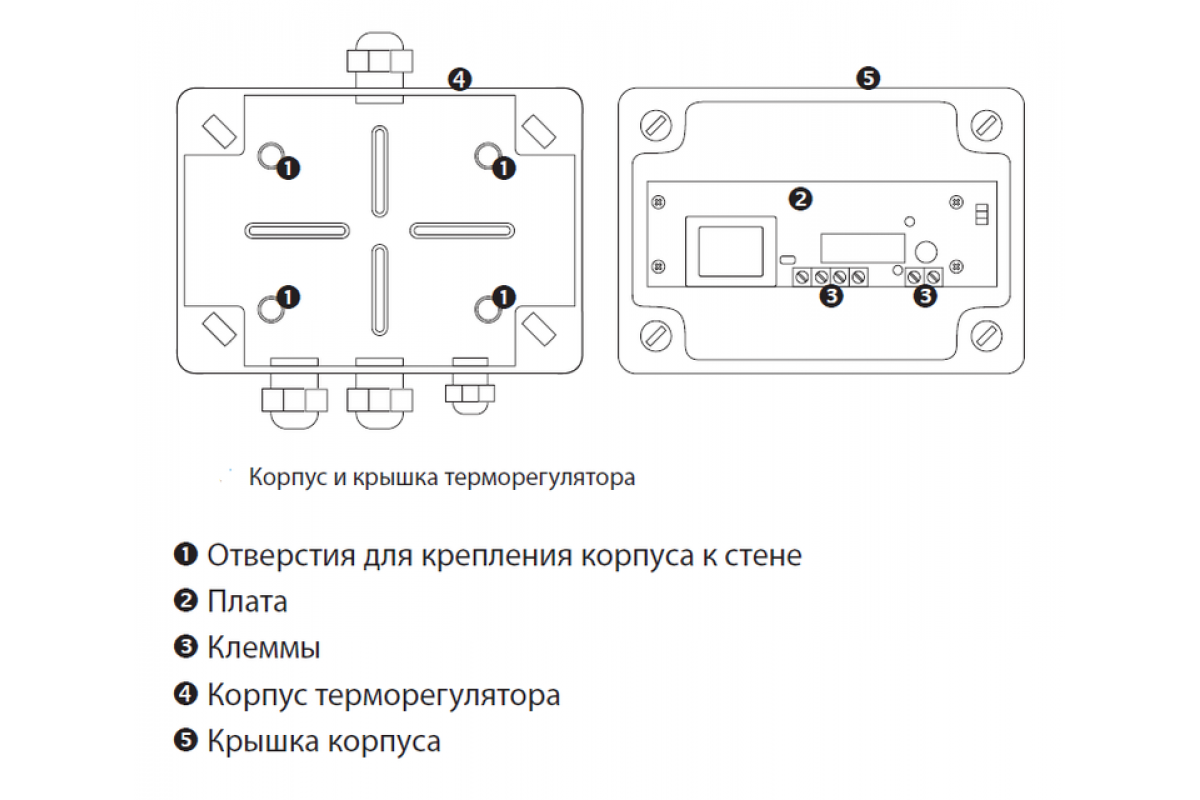 Термостат tr 010 схема