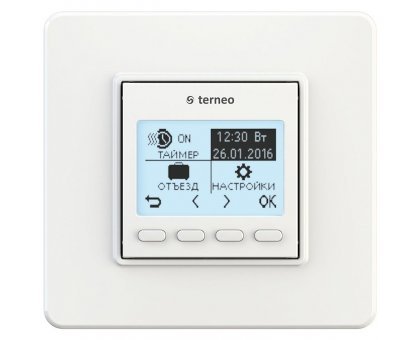 Терморегулятор terneo pro, белый