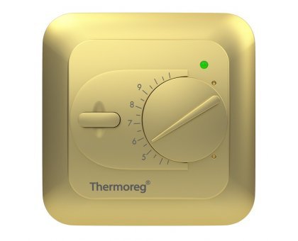 Терморегулятор Thermoreg TI 200 (золото), механический