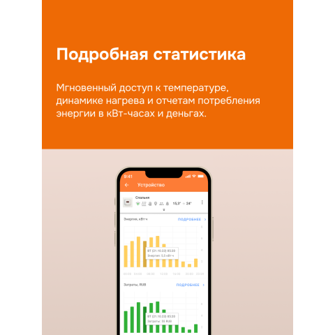 Умный Wi-Fi терморегулятор для теплого пола Welrok vz atl