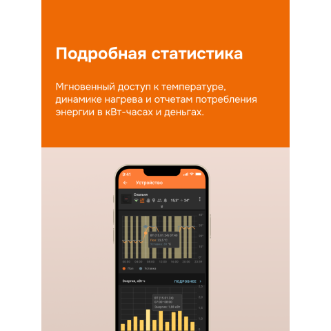 Умный Wi-Fi терморегулятор для теплого пола Welrok vz bk atl
