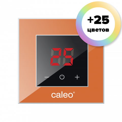 Терморегулятор CALEO NOVA встраиваемый цифровой, 3,5 кВт, черный