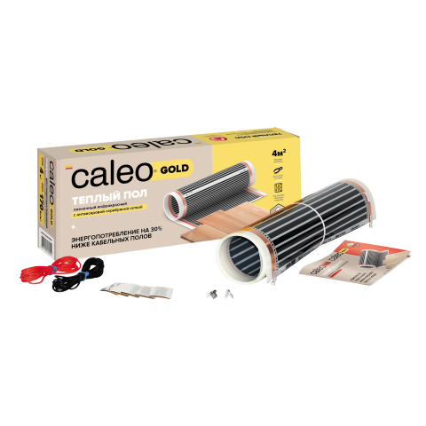 Пленочный теплый пол CALEO GOLD 230 Вт/м2, 5 м2