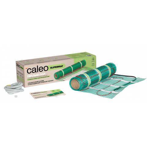 Нагревательный мат для теплого пола CALEO SUPERMAT 200 Вт/м2, 12 м2