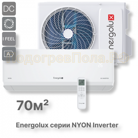 Инверторная система кондиционирования Energolux NYON SAS24IL1-AI/SAU24IL1-AI
