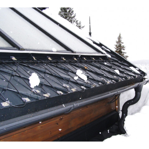 ERGERT RESISTIVE GUTTER (ETRG-30), 112 м, 3360 Ватт - греющий кабель для кровли