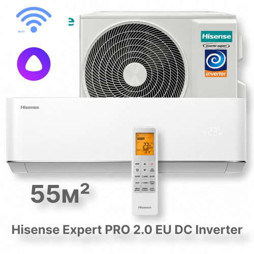 Кондиционер инверторный Hisense AS-18UW4RXPHC00