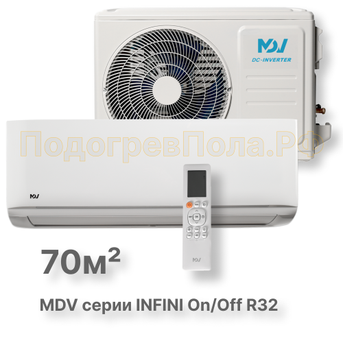 MDV серия INFINI On/Off R32 MDSAG-24HRN8 / MDOAG-24HN8