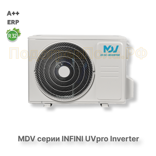 Инверторная сплит-система MDV серия INFINI UVpro Inverter MDSAL-09HRFN8 / MDOAG-09HFN8