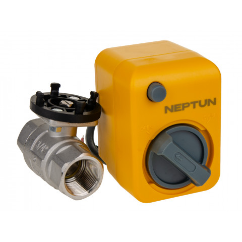 Neptun Profi Click 18В 1/2 - шаровой кран с электроприводом