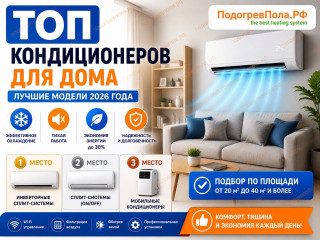 ❄️ ТОП кондиционеров для дома: лучшие модели по цене и качеству