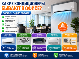 ❄️ Какие кондиционеры подходят для офиса
