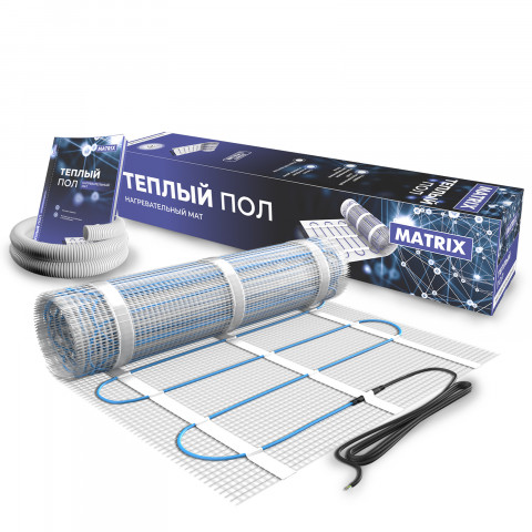 Теплый пол на сетке MATRIX 75 Вт 0,5 кв.м