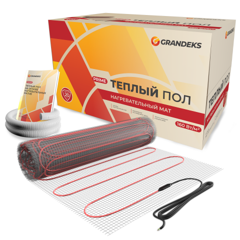 Система мат двухжильный GRANDEKS prime - 09,0 / 1440