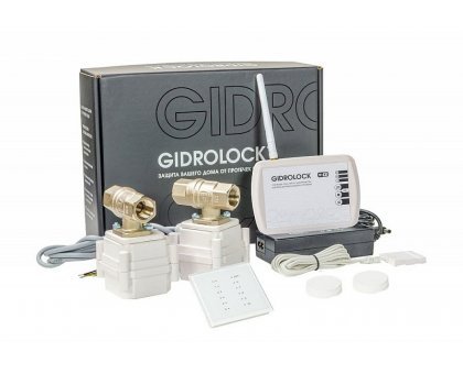 Комплект Gidrolock RADIO + WI-FI 1/2