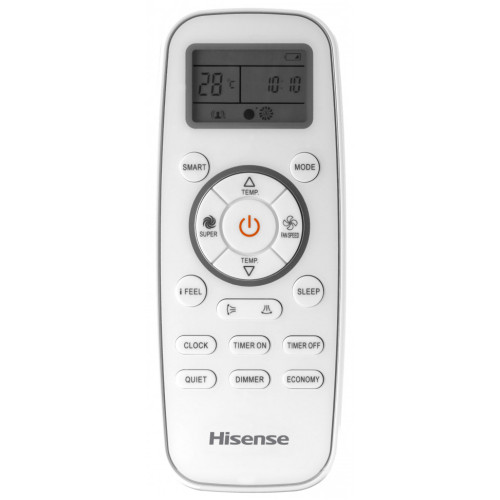 Кондиционер инверторный Hisense серии SILVER CRYSTAL SUPER DC Inverter Wi-Fi AS-10UW4RVETG01(S)