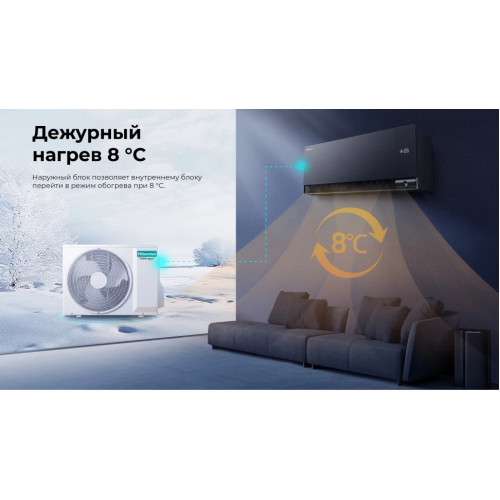 Кондиционер инверторный Hisense AS-18UW4RFMQK00