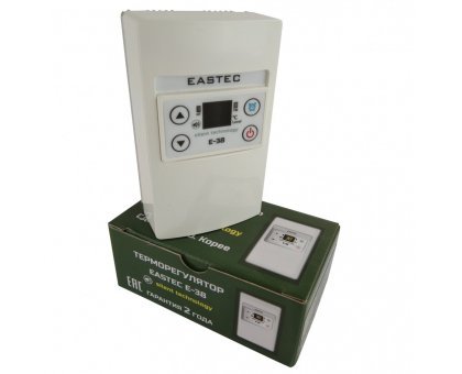 Терморегулятор EASTEC E-38 Silent (Накладной, симисторный, бесшумный, 2,5 кВт)