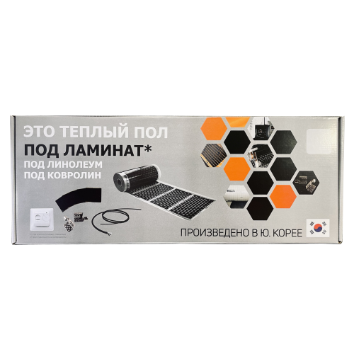 Комплект инфракрасного пленочного теплого пола BlackWarm 4м2