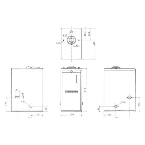Дизельный котел Kiturami TURBO-30 (35 кВт)