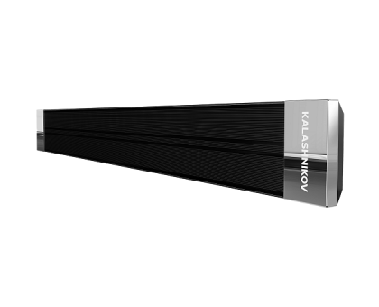 Инфракрасный обогреватель с излучающей панелью KIRH-E10P-12 (черная панель)