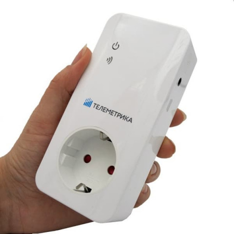 Умная GSM-Розетка Телеметрика Т20 с датчиком температуры (Ведомая)
