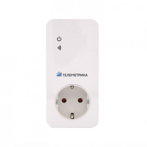 Умная GSM-Розетка Телеметрика Т20 с датчиком температуры (Ведомая)