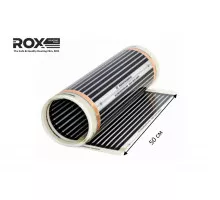 Инфракрасный теплый пол пленочный ROX ширина 50 см антиискровый полосатый
