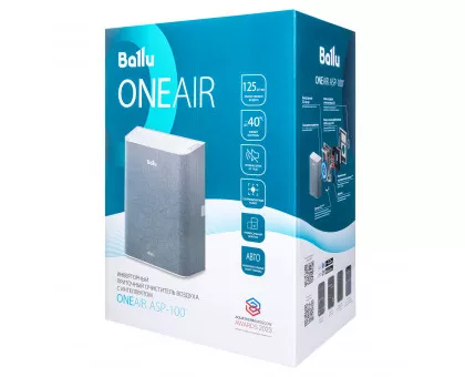Очиститель воздуха приточный Ballu ONEAIR ASP-100 белый Очиститель воздуха приточный Ballu ONEAIR ASP-100 белый