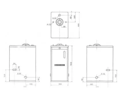 Дизельный котел Kiturami TURBO-30 (35 кВт) Дизельный котел Kiturami TURBO-30 (35 кВт)