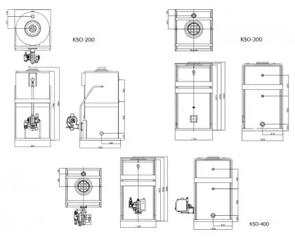 Дизельный котел Kiturami KSO-200 (232 кВт) Дизельный котел Kiturami KSO-200 (232 кВт)
