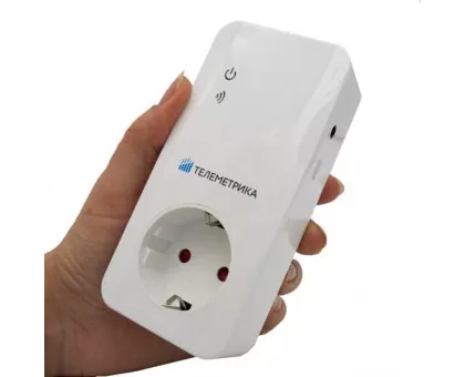 Умная GSM-Розетка Телеметрика Т20 с датчиком температуры (Ведомая) Умная GSM-Розетка Телеметрика Т20 с датчиком температуры (Ведомая)